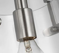 Charlotte Glass Small Pendant (7")