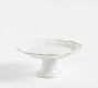 Monique Lhuillier Juliana Scalloped Stoneware Cake Stand
