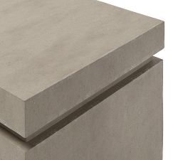 Aren Outdoor Concrete Square Propane Tank Cover