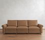Westwood Roll Arm Leather Power Reclining Sofa (84"&ndash;116")