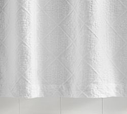 Monique Lhuillier Easton Matelasse Shower Curtain