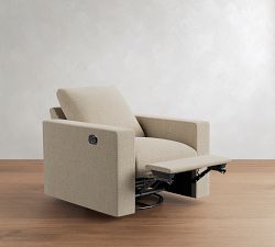 Westwood Square Arm Swivel Glider Recliner