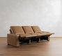 Turner Square Arm Leather Power Reclining Sofa (73"&ndash;104")