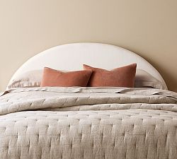 Arlo Upholstered Arched Wall Mounted Headboard