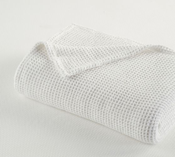 Pottery Barn Waffle Weave Blanket - Thumbnail 3