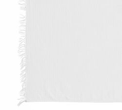 Turkish Cotton Fringe Throw