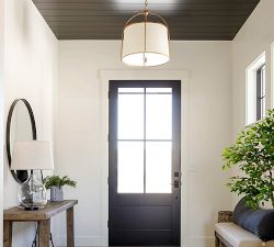 Elaine Round Metal Chandelier (21")