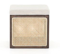 Tyrone Square Cane Ottoman