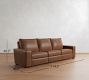 Big Sur Square Arm Leather Power Reclining Sofa (82"&ndash;114")