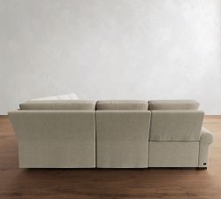 Turner Roll Arm Power Reclining L-Shaped Sectional (120")