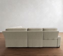 Turner Square Arm Power Reclining L-Shaped Sectional (117")