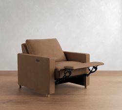 Westwood Slim Arm Leather Power Recliner