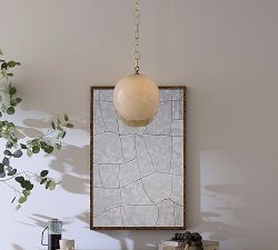 Jackie Glass Globe Pendant (11.5")