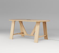 Keaton Elliptical Bar Height Dining Table (96"-144")