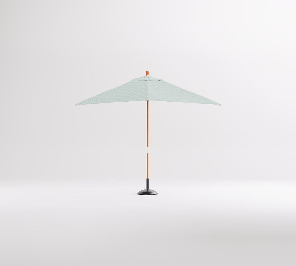 Kravet Premium 10' Rectangular Outdoor Patio Umbrella by Pottery Barn
