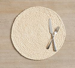 Colton Jute Round Placemats - Set of 4