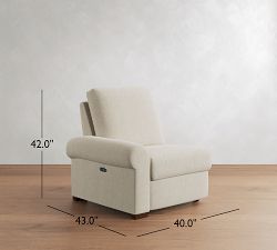 Build Your Own Turner Roll Arm Power Reclining Sectional