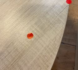 Open Box: Cayman Round Nesting Coffee Table, 40" Diam. - Biscotti