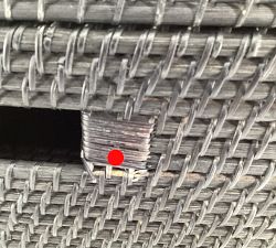 Open Box: Tava Handwoven Lidded Basket, Low 21.75"W x 8"H - Black