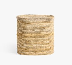 Open Box: Coil Double Hamper - Natural