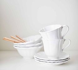 Monique Lhuillier Juliana Scalloped Dinnerware Collection