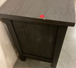 Open Box: Farmhouse 4-Drawer Nightstand (28.5") - Charcoal