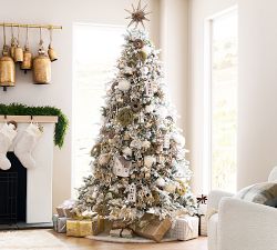 Faux Fur Alpaca Tree Skirt