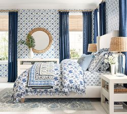 Roller Rabbit Trellis Floral Quilt