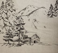 Rustic Forest Duvet Cover