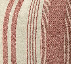 Rustic Striped Pillow Cover