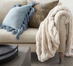 Tassel Knot Pillow Cover