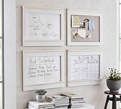 Aubrey 4-Piece Wall Organization Set - White
