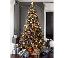 Lit Nativity Scene in Mercury Ornament