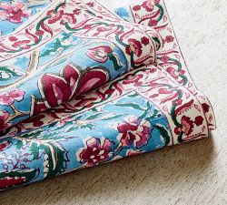 Shannon Block Print Cotton Napkins - Set of 4