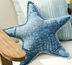Starfish Shaped Outdoor Pillow