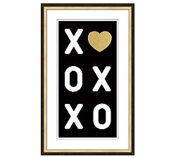 XO Heart Chart Print