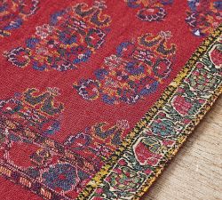 Bhotah Print Cotton/Linen Table Runner 