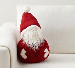 Jolly Santa Shaped Pillow