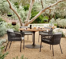 Nami Teak Round Outdoor Dining Table