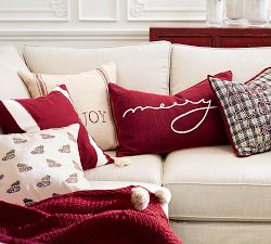 Printed Grainsack Pillow Cover