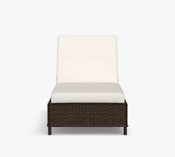 Torrey Wicker Outdoor Single Chaise Lounge