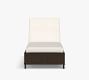 Torrey Wicker Outdoor Single Chaise Lounge