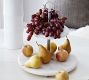 White Marble Pewter Tiered Stand