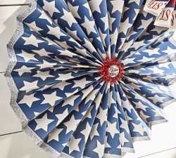 Americana Paper Pin Wheel - Set Of 4