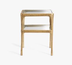 Bodhi Metal Nightstand (18")