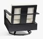 Indio Metal Swivel Outdoor Lounge Chair