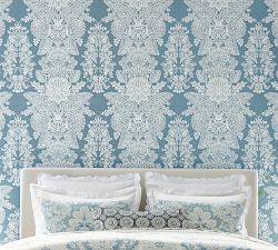 Kravet Heirloom Damask Wallpaper Sample