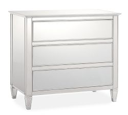 Park 3-Drawer Mirrored Dresser