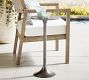 Belize Metal Round Outdoor Accent Table (12")