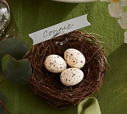 Egg Nest Place Card Holders, Set of 4